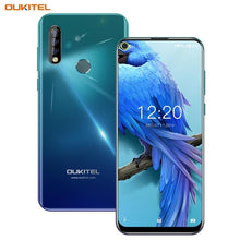 Load image into Gallery viewer, OUKITEL C17 Pro 4G RAM 64G ROM Smartphone 6.35'' Cellphone Octa Core Triple Camera Face ID Fingerprint Android 9.0 Mobile Phone