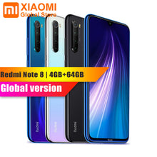 Load image into Gallery viewer, Global Version Xiaomi Redmi Note 8 4GB RAM 64GB ROM Mobile Phone Octa Core Quick Charging 4000mAh Battery 48MP Camera Smartphone