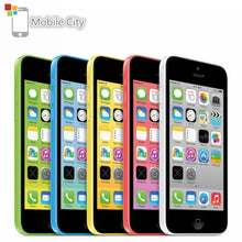 Load image into Gallery viewer, Original Unlocked Apple iPhone 5C Dual Core 4.0" 8MP Mobile Phone 8GB/16GB/32GB ROM IOS GPS WCDMA 3G Used Smartphone Cell Phone