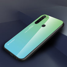 Load image into Gallery viewer, For Xiaomi Redmi Note 8 T Case Tempered Glass Cover Shockproof Phone Case For Redmi Note 8 Pro 8 8T Cover Gradient Bumper Shell