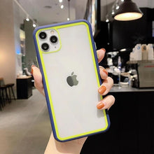 Load image into Gallery viewer, LOVECOM Cute Candy Color Phone Case For iPhone 11 Pro Max XR XS Max 7 8 Plus X Soft Acrylic Back Cover For iPhone 11 Coque Gift