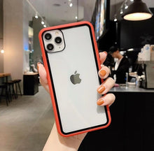 Load image into Gallery viewer, LOVECOM Cute Candy Color Phone Case For iPhone 11 Pro Max XR XS Max 7 8 Plus X Soft Acrylic Back Cover For iPhone 11 Coque Gift