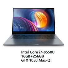 Load image into Gallery viewer, Xiaomi Mi Laptop Air Pro 15.6 Inch GTX 1050 Max-Q Notebook Intel Core i7 8550U CPU NVIDIA 16GB 256GB Fingerprint Windows 10