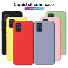 Load image into Gallery viewer, For Samsung Galaxy A51 Case Cover Ultra-thin Liquid TPU Silicone Phone Case For Samsung Galaxy A71 SM A515F A717F A 51 71 Cover
