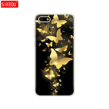 Load image into Gallery viewer, Silicone case For Huawei Honor 7A Case 5.45" inch Soft Tpu Phone Huawei Honor 7A 7 A DUA L22 Russian version Back Cover bag Cat