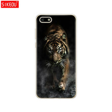 Load image into Gallery viewer, Silicone case For Huawei Honor 7A Case 5.45" inch Soft Tpu Phone Huawei Honor 7A 7 A DUA L22 Russian version Back Cover bag Cat