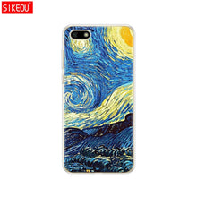 Load image into Gallery viewer, Silicone case For Huawei Honor 7A Case 5.45" inch Soft Tpu Phone Huawei Honor 7A 7 A DUA L22 Russian version Back Cover bag Cat