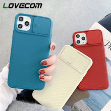 Load image into Gallery viewer, LOVECOM Camera Protection Plain Phone Case For iPhone 11 Pro Max XR XS Max 6 6S 7 8 Plus X Soft TPU Shockproof Back Cover Gift