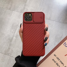 Load image into Gallery viewer, LOVECOM Camera Protection Plain Phone Case For iPhone 11 Pro Max XR XS Max 6 6S 7 8 Plus X Soft TPU Shockproof Back Cover Gift