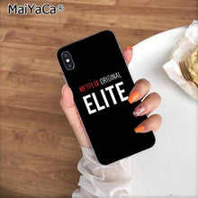 Load image into Gallery viewer, MaiYaCa Spanish TV series Elite Custom Photo Soft Phone Case for Apple iPhone 11 pro 8 7 6 6S Plus X XS MAX 5 5S SE XR cover