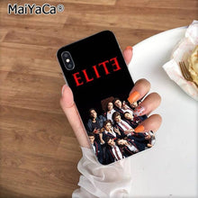 Load image into Gallery viewer, MaiYaCa Spanish TV series Elite Custom Photo Soft Phone Case for Apple iPhone 11 pro 8 7 6 6S Plus X XS MAX 5 5S SE XR cover