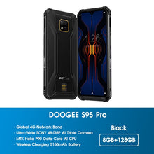 Load image into Gallery viewer, DOOGEE S95 IP68 Modular Rugged Mobile Phone 6.3inch Display Helio P90 Octa Core 6GB 128GB 48MP Triple Camera Android 9.0 5150mAh