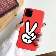 Load image into Gallery viewer, Cool Cute Dog Phone Case For iPhone 6 7 8 Plus X XR XS 11Pro Max Cases For iPhone 11 Pro Soft Silicon Cover Pretty Design