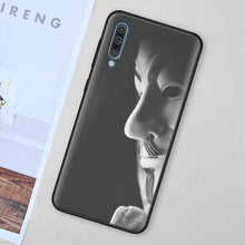 Load image into Gallery viewer, La Casa de papel Black Soft Case for Samsung Galaxy A50 A70 A40 A10 A20 A30 A60 A9 A8 A6 A7 Silicone TPU Phone Case Cover Shell
