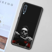 Load image into Gallery viewer, La Casa de papel Black Soft Case for Samsung Galaxy A50 A70 A40 A10 A20 A30 A60 A9 A8 A6 A7 Silicone TPU Phone Case Cover Shell
