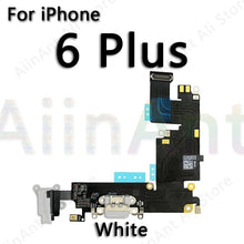 Load image into Gallery viewer, USB Charging Port Charger Dock Connector Charging Flex Cable For iPhone 5S 5 5C SE 6 6s Plus Phone Mic Flex Repair Parts

