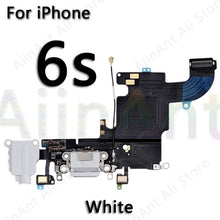 Load image into Gallery viewer, USB Charging Port Charger Dock Connector Charging Flex Cable For iPhone 5S 5 5C SE 6 6s Plus Phone Mic Flex Repair Parts
