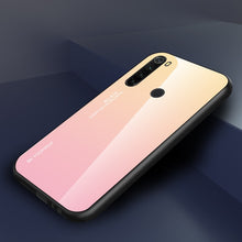 Load image into Gallery viewer, For Xiaomi Redmi Note 8 T Case Tempered Glass Cover Shockproof Phone Case For Redmi Note 8 Pro 8 8T Cover Gradient Bumper Shell
