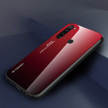 Load image into Gallery viewer, For Xiaomi Redmi Note 8 T Case Tempered Glass Cover Shockproof Phone Case For Redmi Note 8 Pro 8 8T Cover Gradient Bumper Shell
