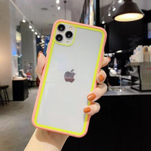 Load image into Gallery viewer, LOVECOM Cute Candy Color Phone Case For iPhone 11 Pro Max XR XS Max 7 8 Plus X Soft Acrylic Back Cover For iPhone 11 Coque Gift
