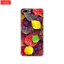 Load image into Gallery viewer, Silicone case For Huawei Honor 7A Case 5.45" inch Soft Tpu Phone Huawei Honor 7A 7 A DUA L22 Russian version Back Cover bag Cat
