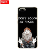 Load image into Gallery viewer, Silicone case For Huawei Honor 7A Case 5.45" inch Soft Tpu Phone Huawei Honor 7A 7 A DUA L22 Russian version Back Cover bag Cat
