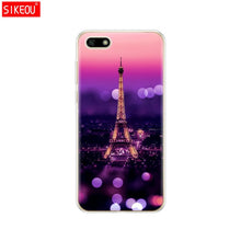 Load image into Gallery viewer, Silicone case For Huawei Honor 7A Case 5.45" inch Soft Tpu Phone Huawei Honor 7A 7 A DUA L22 Russian version Back Cover bag Cat
