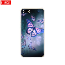 Load image into Gallery viewer, Silicone case For Huawei Honor 7A Case 5.45" inch Soft Tpu Phone Huawei Honor 7A 7 A DUA L22 Russian version Back Cover bag Cat
