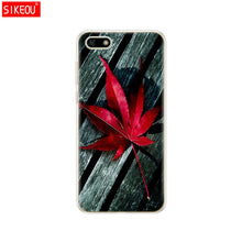 Load image into Gallery viewer, Silicone case For Huawei Honor 7A Case 5.45" inch Soft Tpu Phone Huawei Honor 7A 7 A DUA L22 Russian version Back Cover bag Cat
