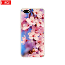Load image into Gallery viewer, Silicone case For Huawei Honor 7A Case 5.45" inch Soft Tpu Phone Huawei Honor 7A 7 A DUA L22 Russian version Back Cover bag Cat
