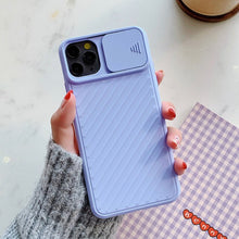 Load image into Gallery viewer, LOVECOM Camera Protection Plain Phone Case For iPhone 11 Pro Max XR XS Max 6 6S 7 8 Plus X Soft TPU Shockproof Back Cover Gift
