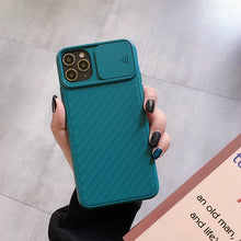 Load image into Gallery viewer, LOVECOM Camera Protection Plain Phone Case For iPhone 11 Pro Max XR XS Max 6 6S 7 8 Plus X Soft TPU Shockproof Back Cover Gift
