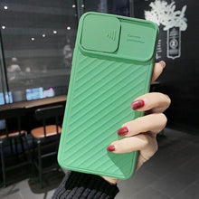 Load image into Gallery viewer, LOVECOM Camera Protection Plain Phone Case For iPhone 11 Pro Max XR XS Max 6 6S 7 8 Plus X Soft TPU Shockproof Back Cover Gift
