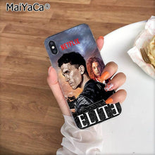 Load image into Gallery viewer, MaiYaCa Spanish TV series Elite Custom Photo Soft Phone Case for Apple iPhone 11 pro 8 7 6 6S Plus X XS MAX 5 5S SE XR cover
