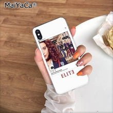 Load image into Gallery viewer, MaiYaCa Spanish TV series Elite Custom Photo Soft Phone Case for Apple iPhone 11 pro 8 7 6 6S Plus X XS MAX 5 5S SE XR cover
