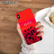 Load image into Gallery viewer, MaiYaCa Spanish TV series Elite Custom Photo Soft Phone Case for Apple iPhone 11 pro 8 7 6 6S Plus X XS MAX 5 5S SE XR cover
