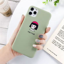 Load image into Gallery viewer, Lovebay Silicone Phone Cases For iPhone 7 XR 11 Pro Avocado Waves Cactus For iPhone 5SE 6 6s 8 Plus X XS Max Soft TPU Back Cover
