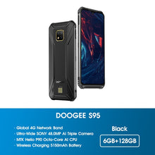 Load image into Gallery viewer, DOOGEE S95 IP68 Modular Rugged Mobile Phone 6.3inch Display Helio P90 Octa Core 6GB 128GB 48MP Triple Camera Android 9.0 5150mAh
