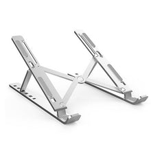 Load image into Gallery viewer, Cooling Rack Folding Adjustable Aluminum Alloy Desktop Portable Holder Computer Bracket Office Universal Non Slip Laptop Stand
