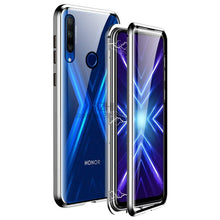 Load image into Gallery viewer, Magnetic Filp Phone Case Honor 9x Double Sided Glass Case For Huawei Honer 9X 9 X Premium Global Cover On Honor9x Stk-lx1 Coque
