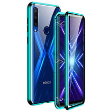 Load image into Gallery viewer, Magnetic Filp Phone Case Honor 9x Double Sided Glass Case For Huawei Honer 9X 9 X Premium Global Cover On Honor9x Stk-lx1 Coque
