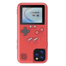 Load image into Gallery viewer, Gameboy Soft Phone Case Cover For iPhone X XR XS Max For iPhone 6 7 8 Plus Color Display 36 Classic Game Console Silicone Cover
