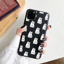 Load image into Gallery viewer, Cool Cute Dog Phone Case For iPhone 6 7 8 Plus X XR XS 11Pro Max Cases For iPhone 11 Pro Soft Silicon Cover Pretty Design
