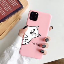 Load image into Gallery viewer, Cool Cute Dog Phone Case For iPhone 6 7 8 Plus X XR XS 11Pro Max Cases For iPhone 11 Pro Soft Silicon Cover Pretty Design
