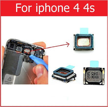 Load image into Gallery viewer, Genuine Earpiece Speaker for iPhone 4 4s 5 5s 5c SE 6 6S 7 8 Plus X Ear Speaker Earpiece Ear-Speaker phone parts replacement
