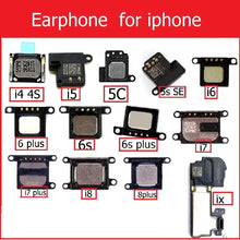 Load image into Gallery viewer, Genuine Earpiece Speaker for iPhone 4 4s 5 5s 5c SE 6 6S 7 8 Plus X Ear Speaker Earpiece Ear-Speaker phone parts replacement
